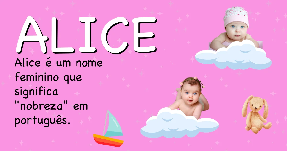 Significado do nome Alice - Descubra a origem e significado deste nome