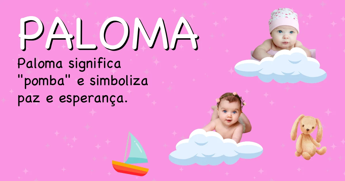 Significado do nome Paloma - Descubra a origem e significado deste nome