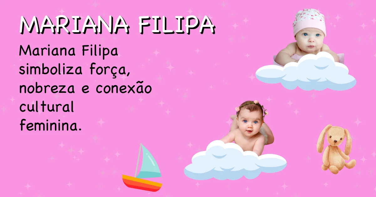 Significado do nome Mariana filipa - Descubra a origem e significado deste nome