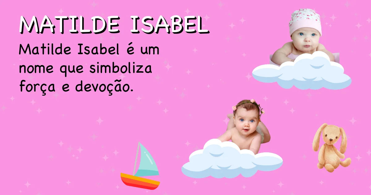 Significado do nome Matilde isabel - Descubra a origem e significado deste nome