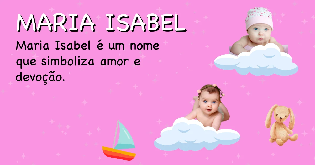Significado do nome Maria isabel - Descubra a origem e significado deste nome