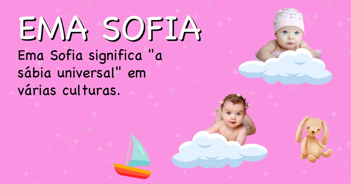 Significado do nome Ema sofia - Descubra a origem e significado deste nome