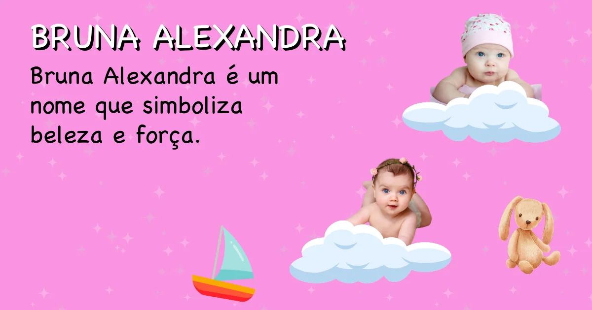 Significado do nome Bruna alexandra - Descubra a origem e significado deste nome
