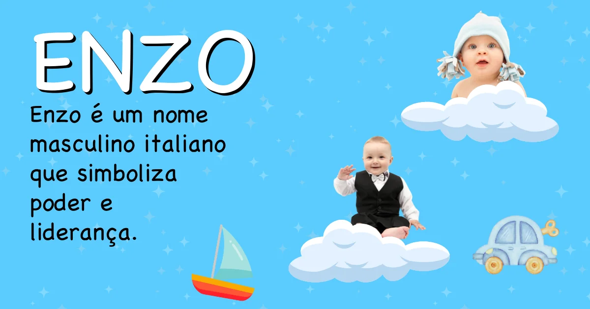 Significado do nome Enzo - Descubra a origem e significado deste nome