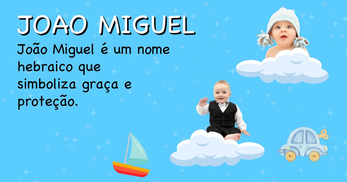Significado do nome Joao miguel - Descubra a origem e significado deste nome