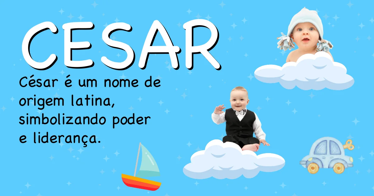 Significado do nome Cesar - Descubra a origem e significado deste nome