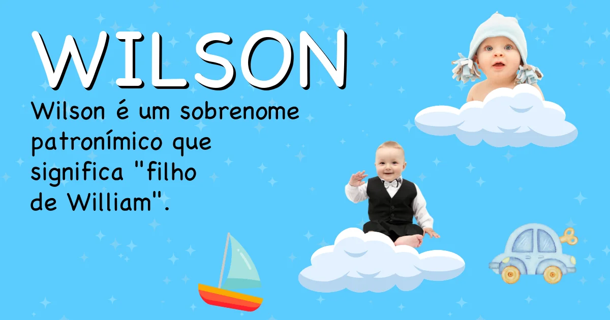 Significado do nome Wilson - Descubra a origem e significado deste nome