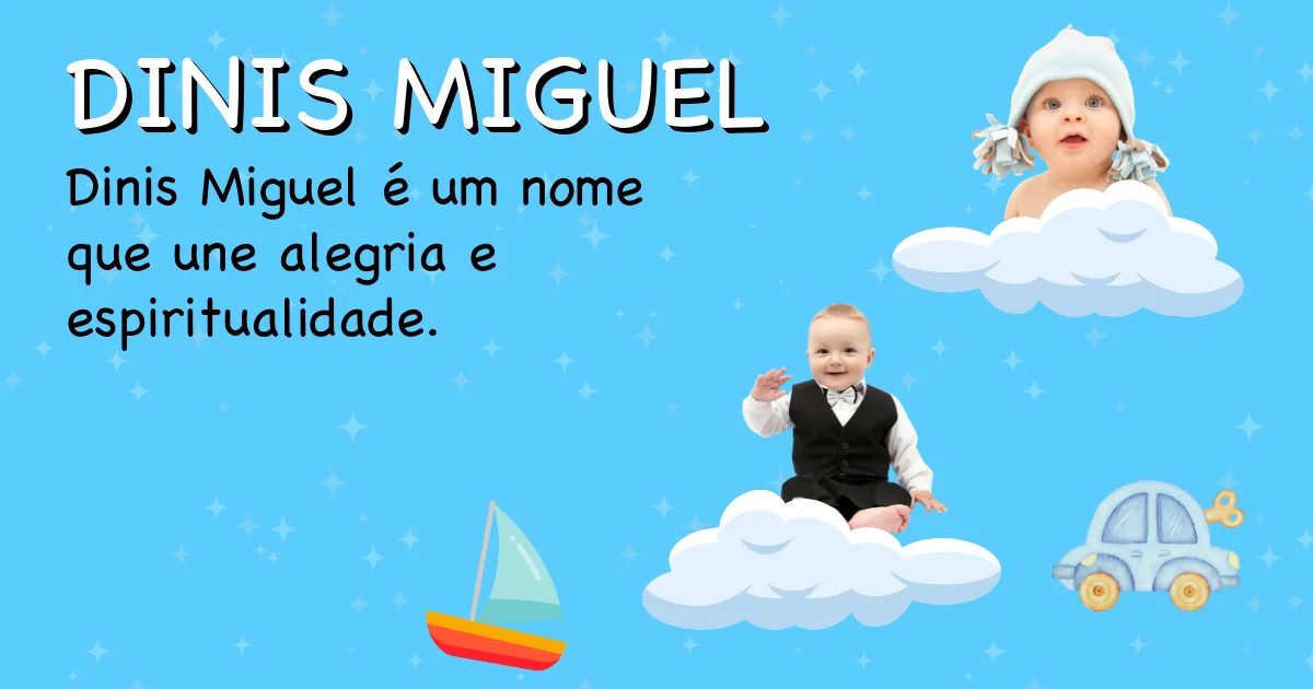 Significado do nome Dinis miguel - Descubra a origem e significado deste nome
