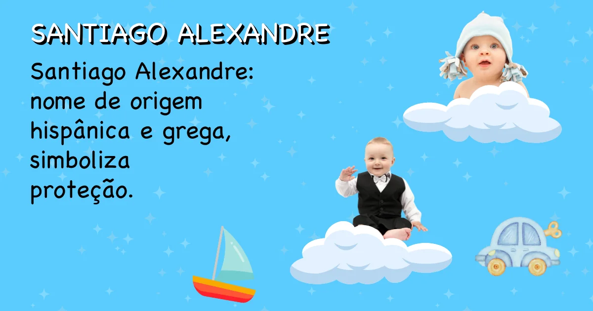 Significado do nome Santiago alexandre - Descubra a origem e significado deste nome