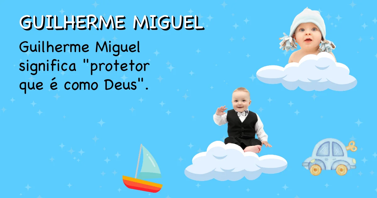 Significado do nome Guilherme miguel - Descubra a origem e significado deste nome