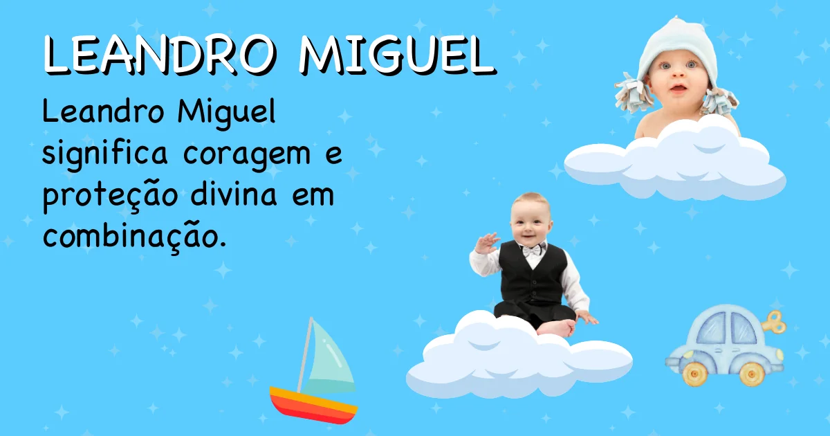 Significado do nome Leandro miguel - Descubra a origem e significado deste nome
