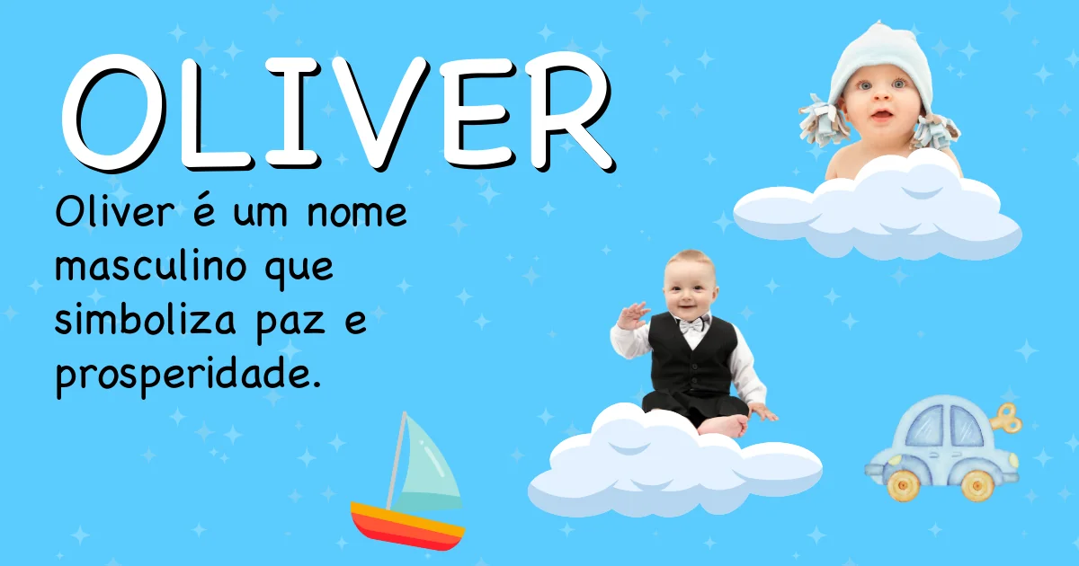 Significado do nome Oliver - Descubra a origem e significado deste nome