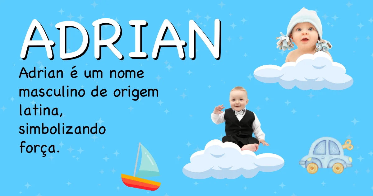 Significado do nome Adrian - Descubra a origem e significado deste nome