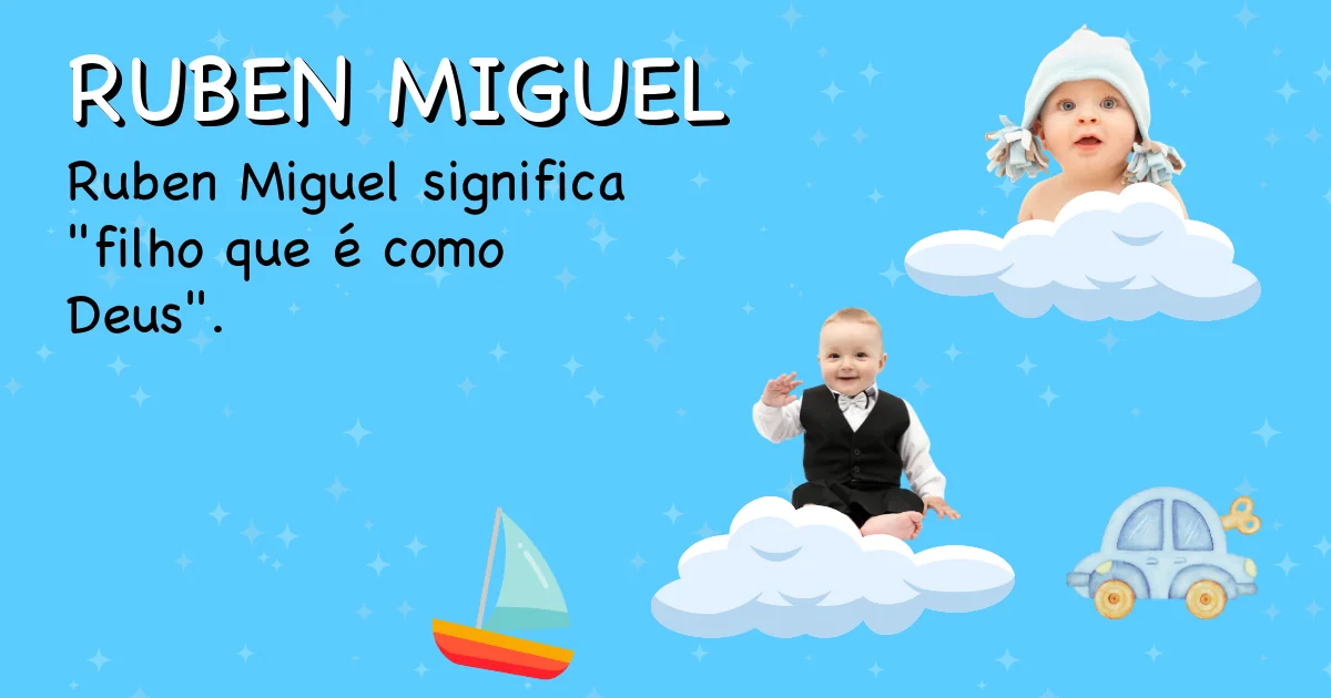 Significado do nome Ruben miguel - Descubra a origem e significado deste nome