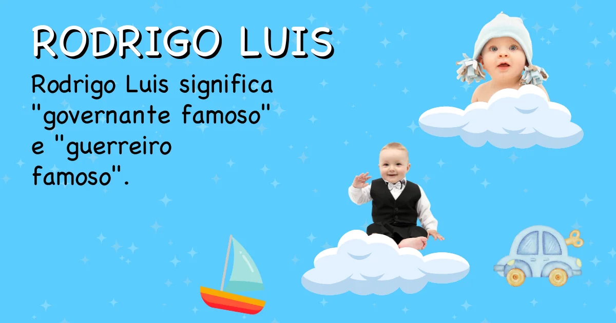 Significado do nome Rodrigo luis - Descubra a origem e significado deste nome