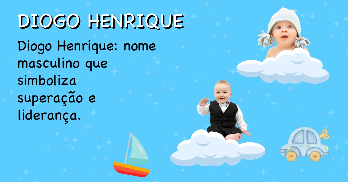 Significado do nome Diogo henrique - Descubra a origem e significado deste nome
