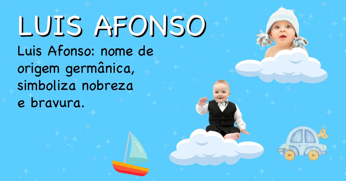 Significado do nome Luis afonso - Descubra a origem e significado deste nome